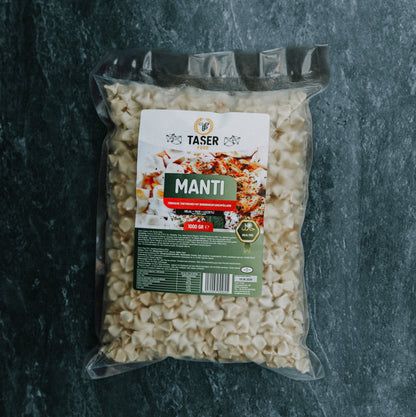 Manti mit Hackfleisch